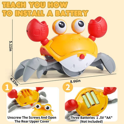 Zilo™ Interactive Crawling Crab