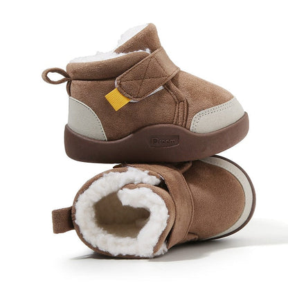 Zilo™ Infant Winter Boots – Plush and Soft Sole Baby Snow Shoes