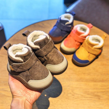 Zilo™ Infant Winter Boots – Plush and Soft Sole Baby Snow Shoes