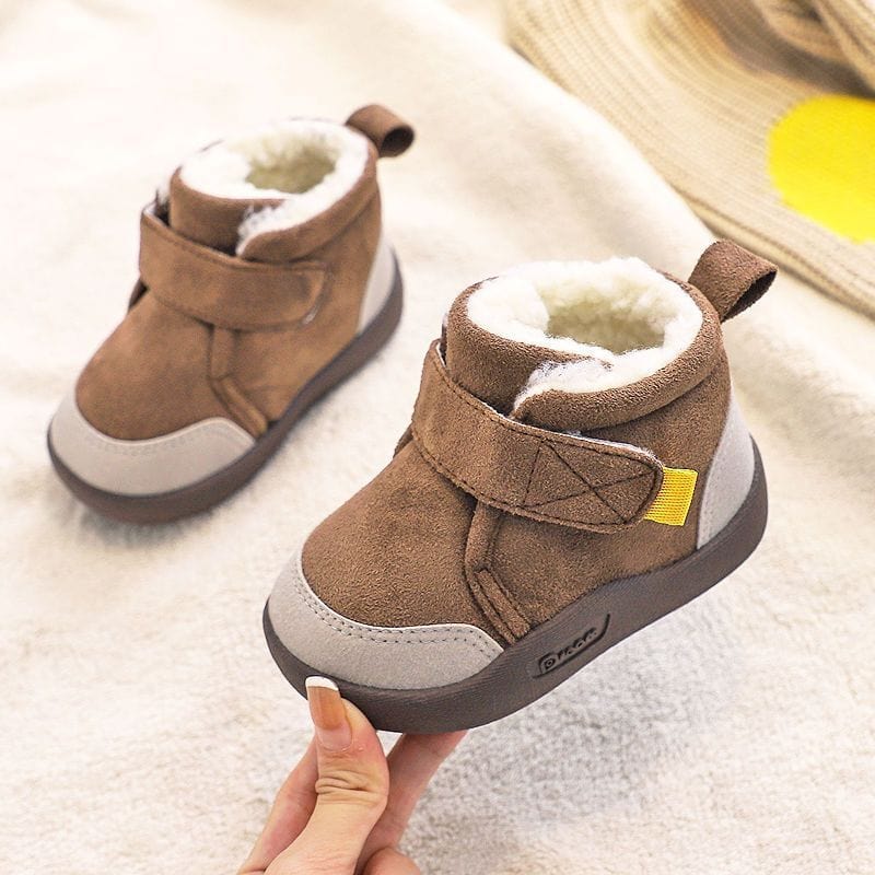 Zilo™ Infant Winter Boots – Plush and Soft Sole Baby Snow Shoes