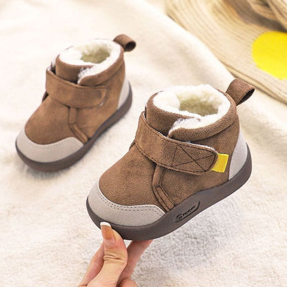 Zilo™ Infant Winter Boots – Plush and Soft Sole Baby Snow Shoes