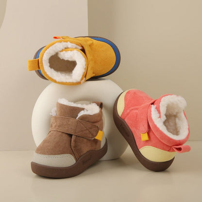 Zilo™ Infant Winter Boots – Plush and Soft Sole Baby Snow Shoes