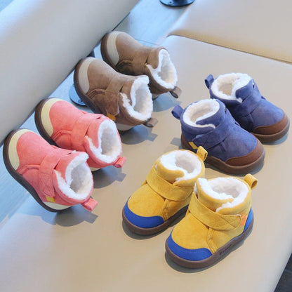 Zilo™ Infant Winter Boots – Plush and Soft Sole Baby Snow Shoes