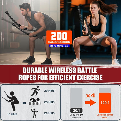 Zilo ™ Ropeless Battle Ropes